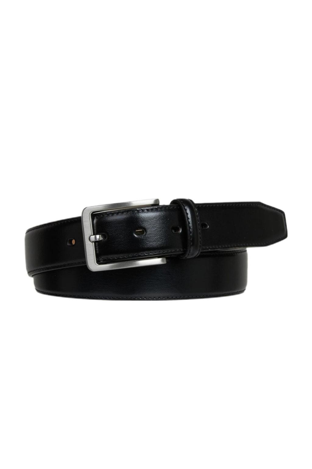 Profuomo leren riem zwart