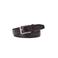 Profuomo leren riem donkerbruin