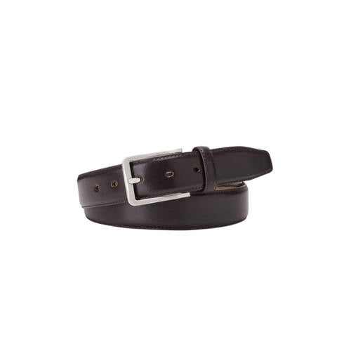 Profuomo leren riem donkerbruin afbeelding