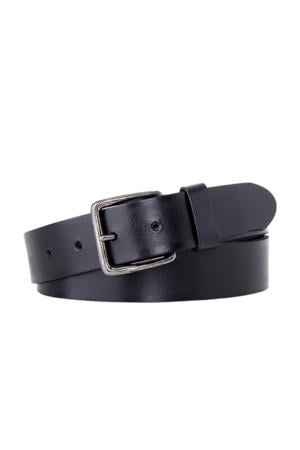 leren riem zwart