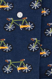 thumbnail: Alfredo Gonzales sokken Bicycles donkerblauw