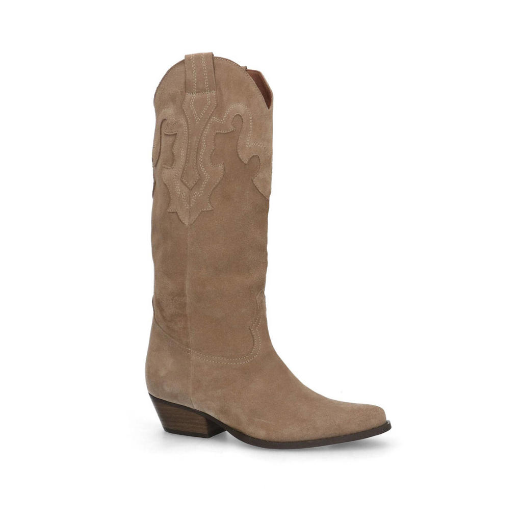 suede cowboylaarzen