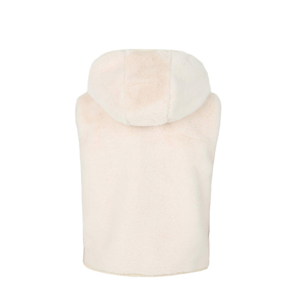 Shoeby gilet Faux fur ecru