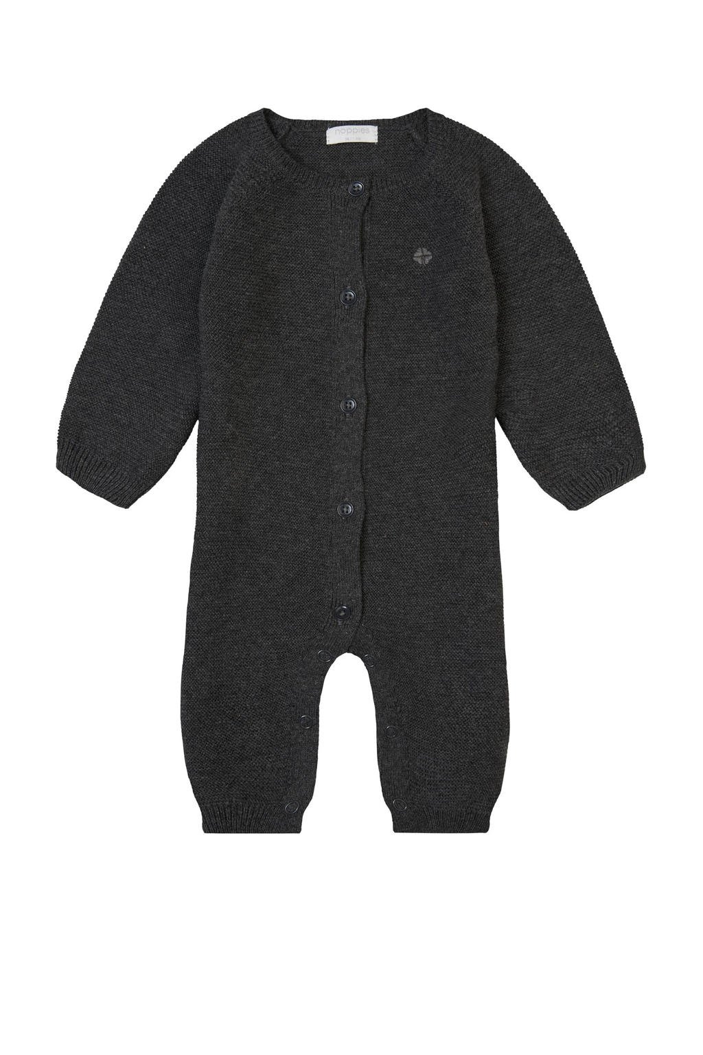 Noppies baby boxpak Monrovia van katoen antraciet