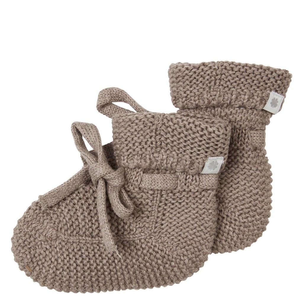 Noppies Nelson slofjes taupe