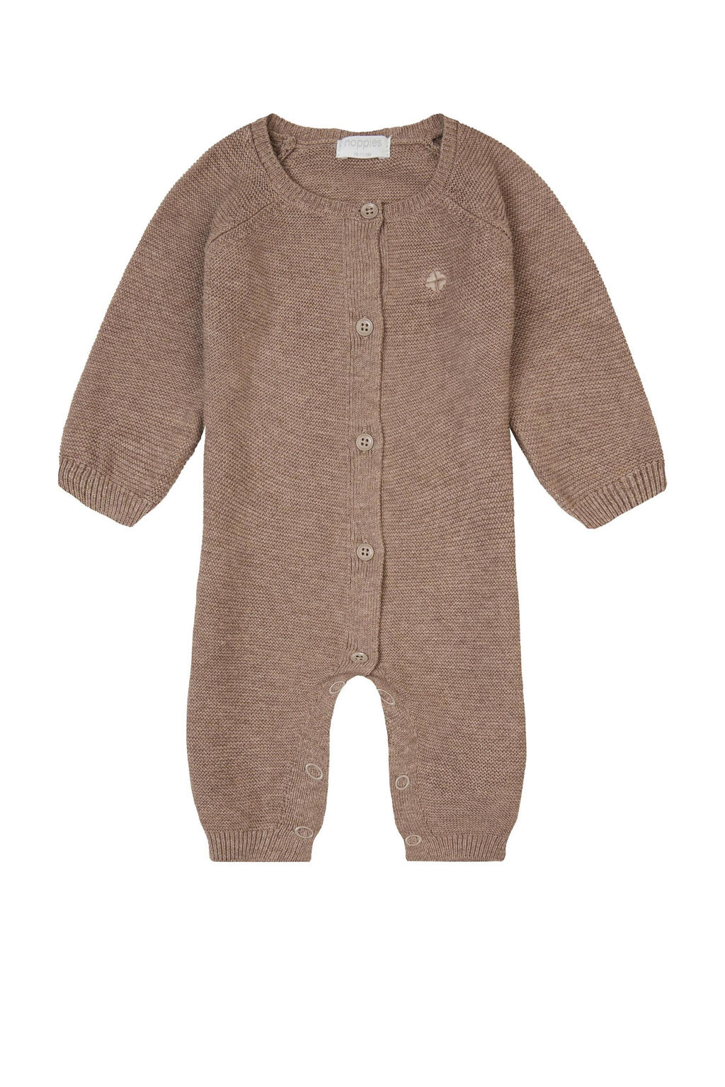 Noppies baby baby boxpak Monrovia van katoen taupe