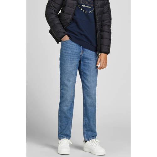 JACK & JONES JUNIOR regular fit jeans JJICLARK JJORIGINAL blue denim afbeelding