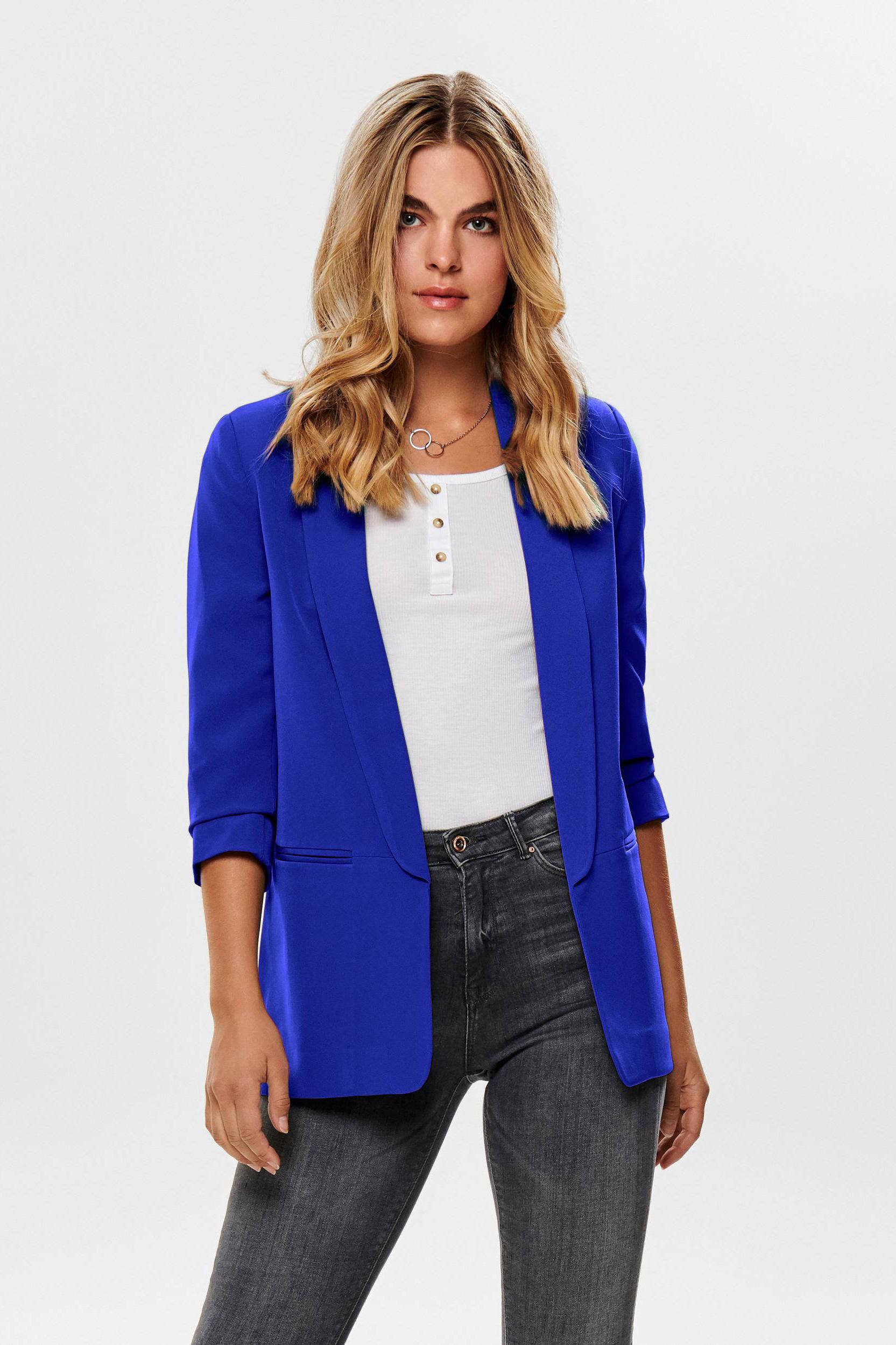 Blauwe blazer clearance dames