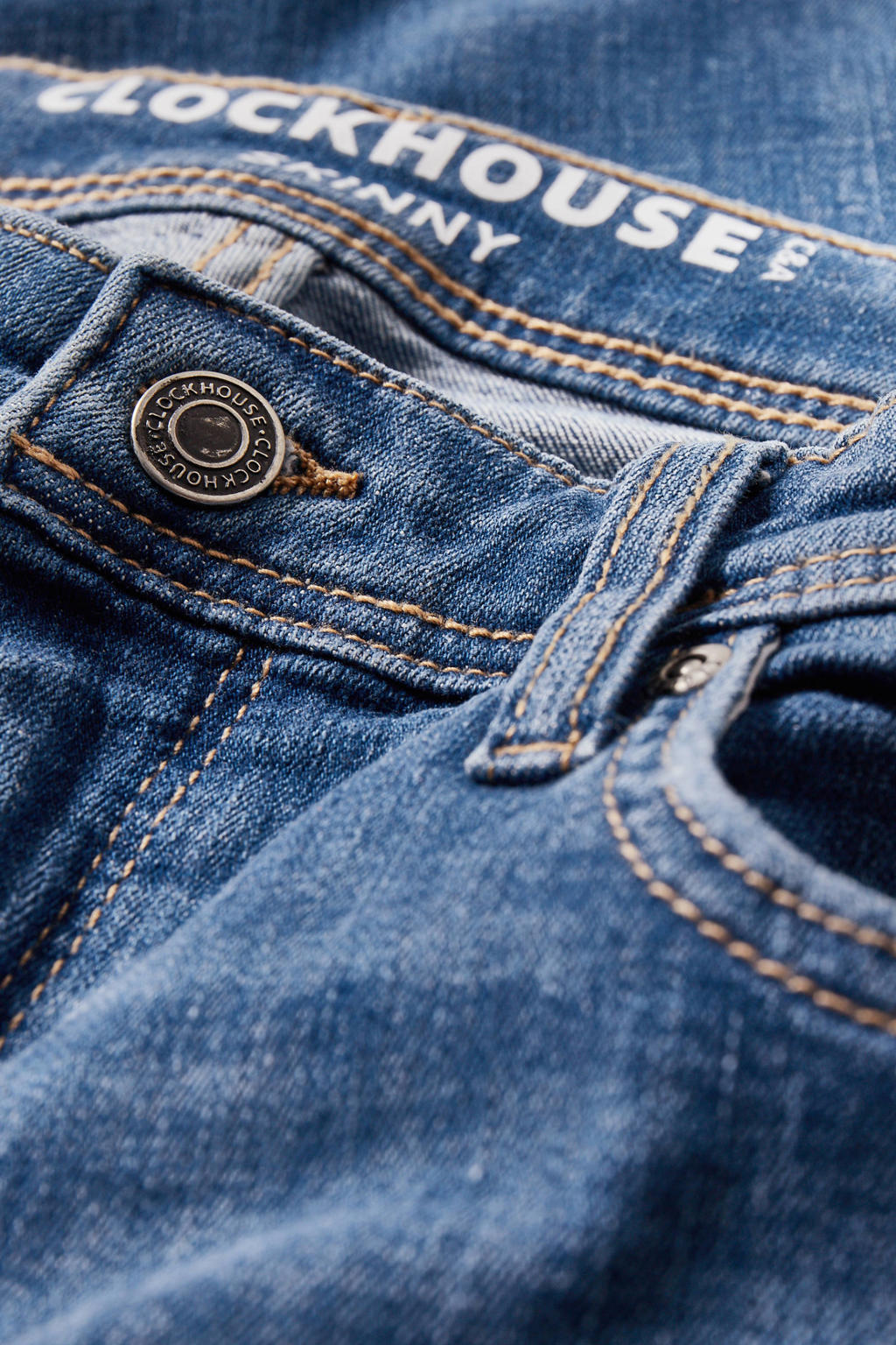 C&A Clockhouse skinny jeans dark denim wehkamp