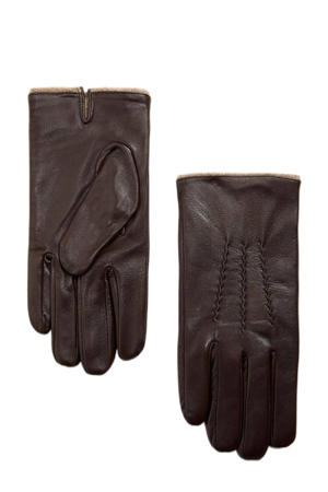 leren handschoenen bruin