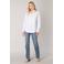 Base Level blouse Yune lichtblauw