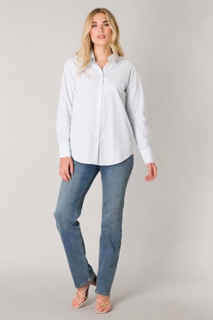 blouse Yune lichtblauw