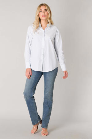 blouse Yune lichtblauw