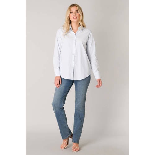 Base Level blouse Yune lichtblauw afbeelding