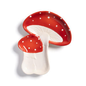 serveerbord paddenstoel 