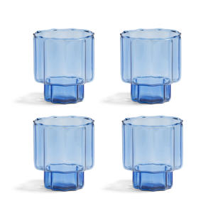 waterglas (Ø7 cm) (set van 4) 