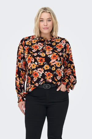 gebloemde blouse multicolour