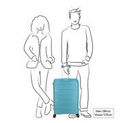 thumbnail: Decent  trolley Explorer 66 cm. zwart