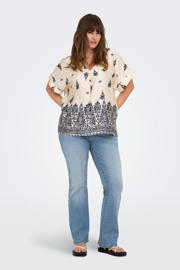 thumbnail: ONLY CARMAKOMA flared jeans light medium blue denim