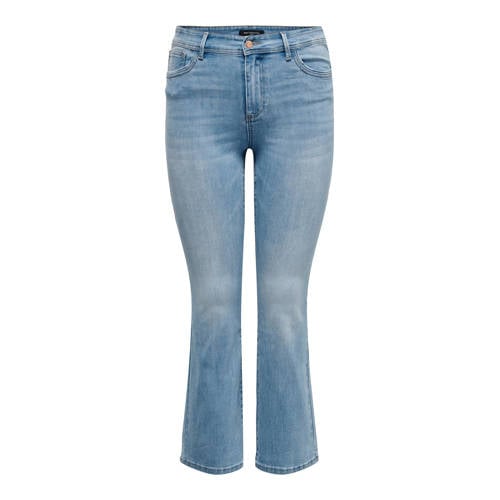 ONLY CARMAKOMA flared jeans light medium blue denim