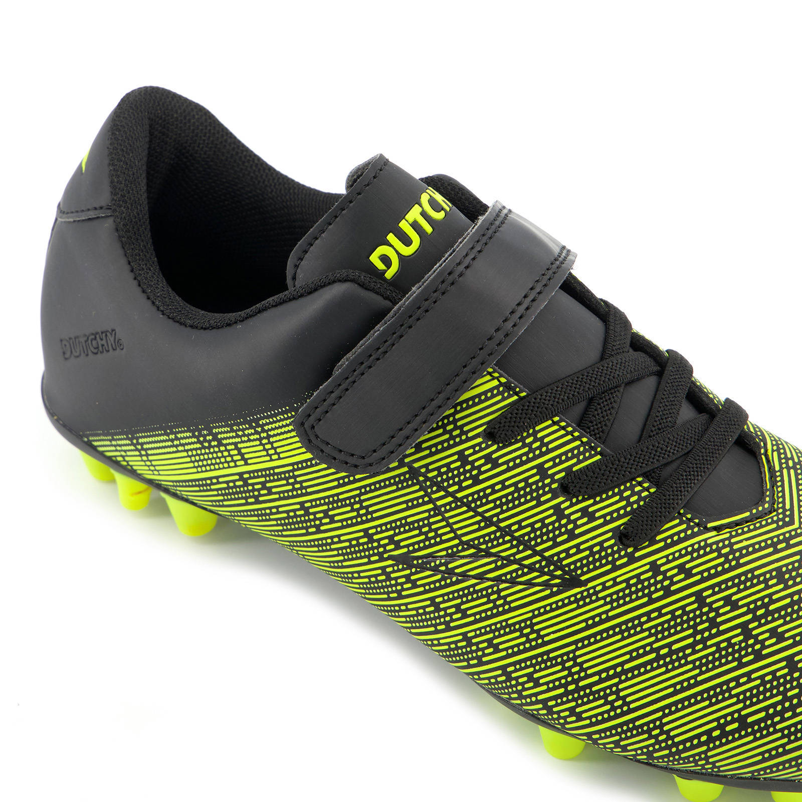 Scapino Dutchy Jr. voetbalschoenen zwart/groen | wehkamp