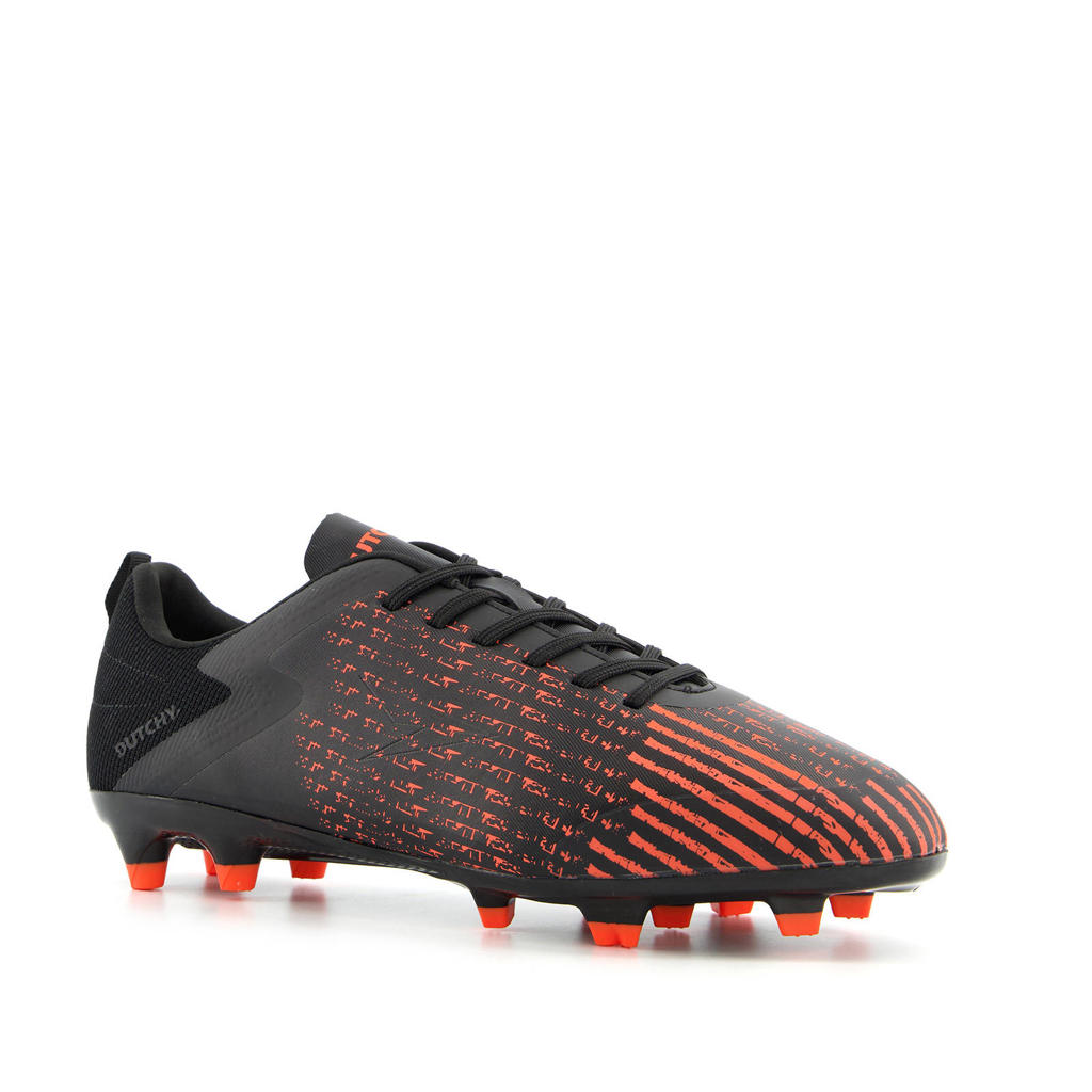 Scapino Dutchy   voetbalschoenen zwart/rood