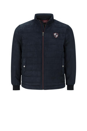 gewatteerde jas SIR LAWRENCE Plus Size donkerblauw