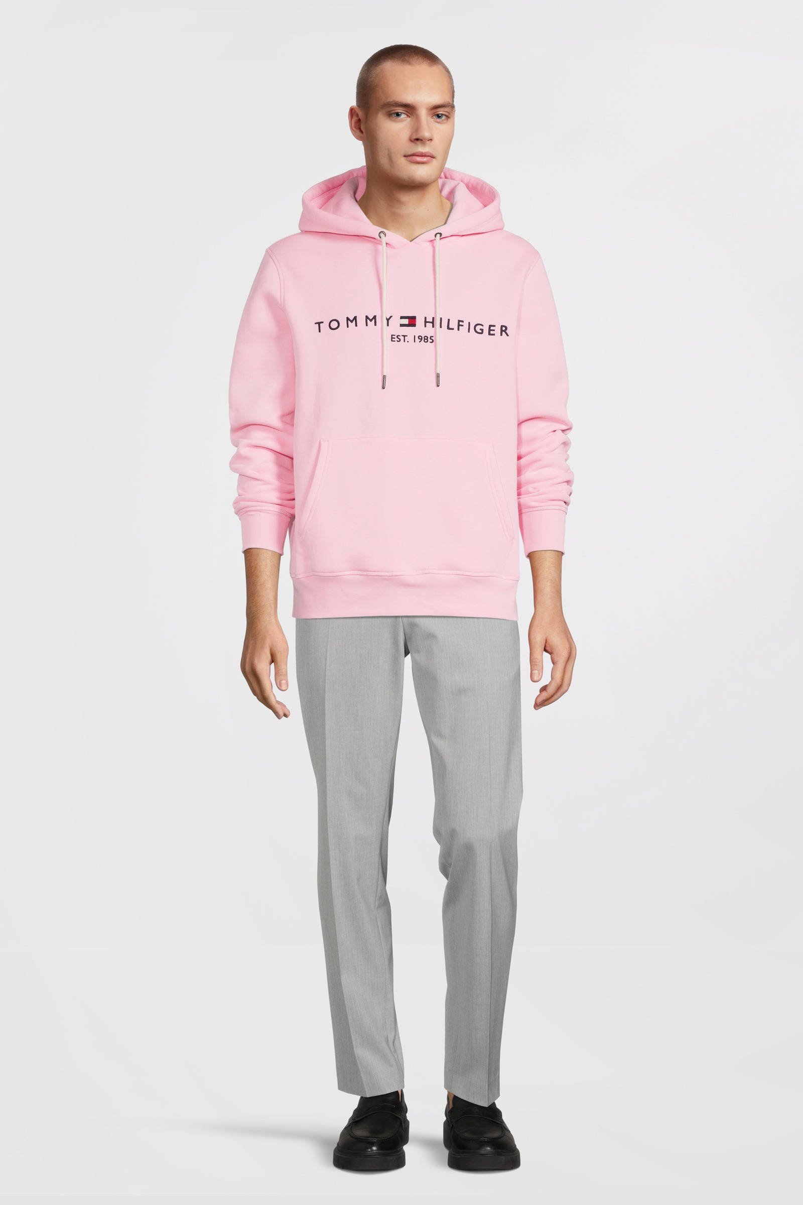 Tommy hilfiger hoodie roze sale