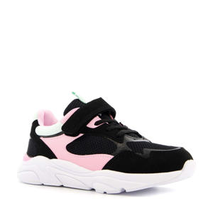   sneakers zwart/roze