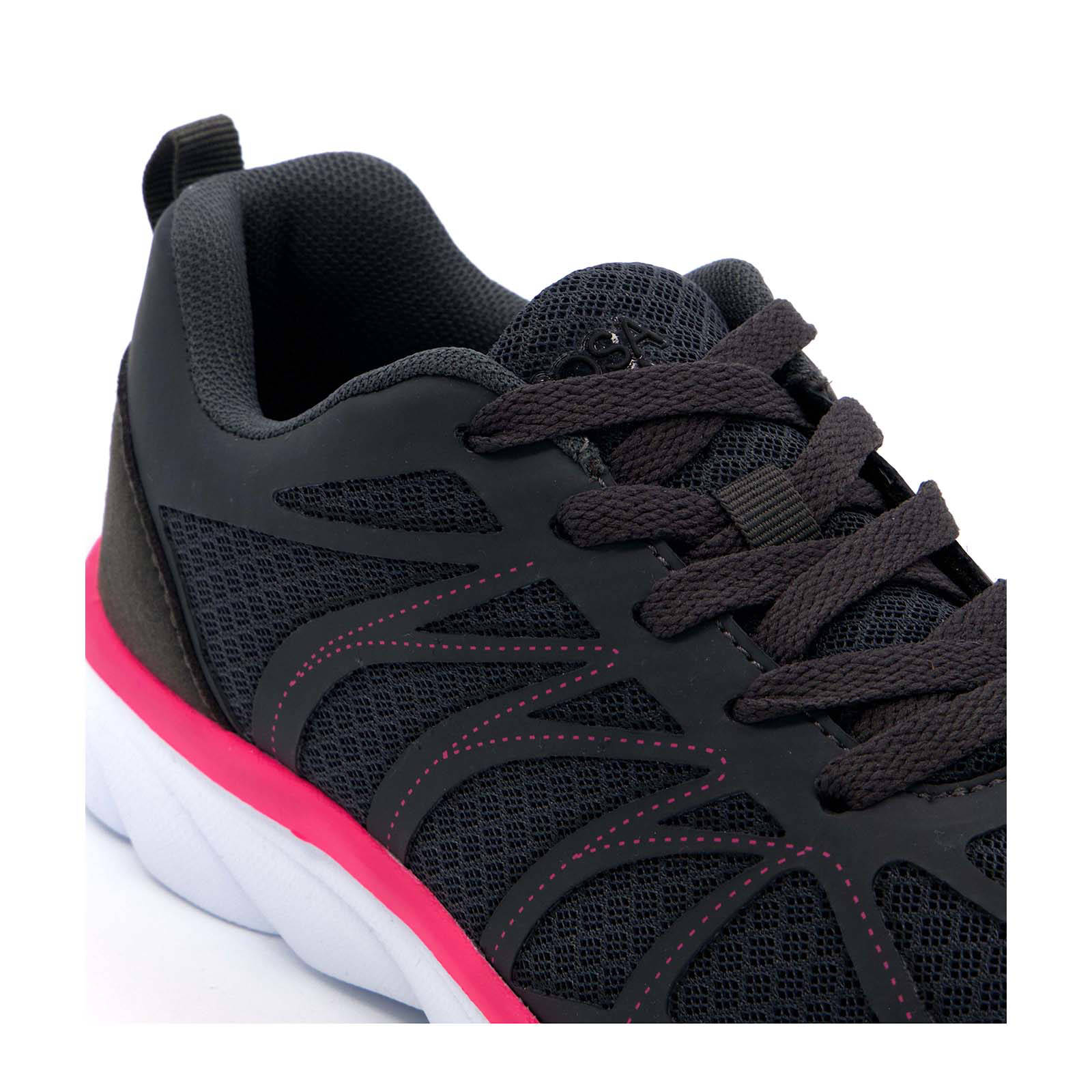 Scapino Osaga hardloopschoenen grijs/roze | wehkamp
