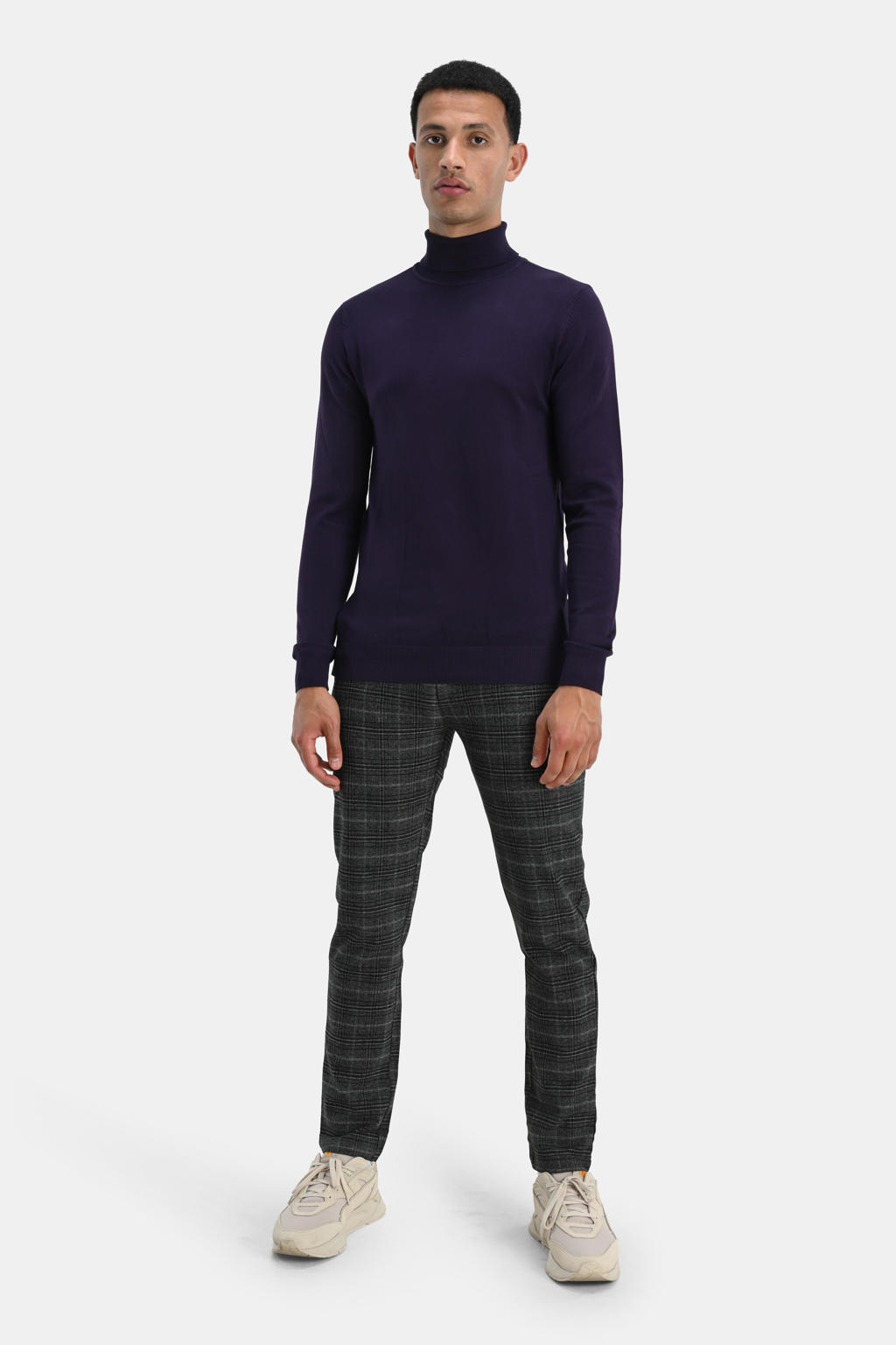 COOFANDY Heren coltrui trui lange mouwen winter trui effen kleur tops casual lichtgewicht, Lichtbruin, 3XL COOFANDY Heren coltrui trui lange mouwen winter trui effen kleur tops casual lichtgewicht, Lichtbruin, 3XL