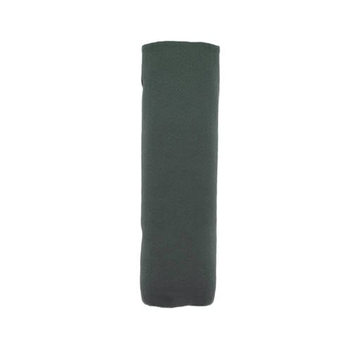 Snoozebaby flanellen swaddle 120x120 cm Dark Green afbeelding