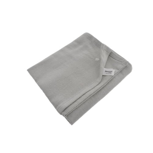 Snoozebaby flanellen swaddle 120x120 cm Mystic Mint afbeelding