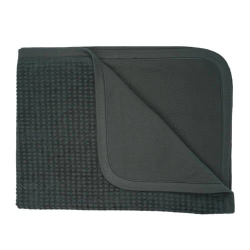 Snoozebaby ledikantdeken T.O.G. 2.0 dark green afbeelding