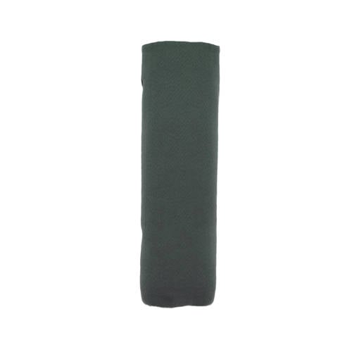 Snoozebaby flanellen swaddle 80x80 cm Dark Green afbeelding