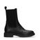 Sacha leren chelsea boots zwart