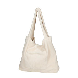 Malmo Mom bag teddy pebble