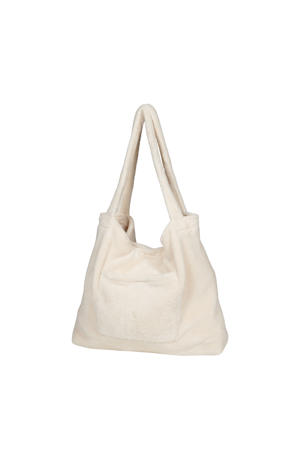 Malmo Mom bag teddy pebble