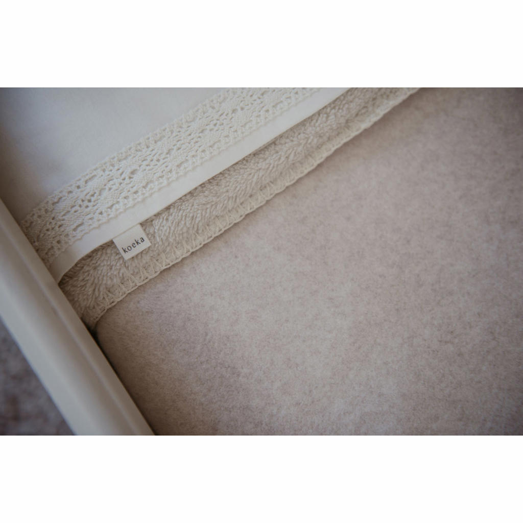 Domiva Copertina Boudoir In Micro Velluto A Coste, 75x100 Cm, Colore Caramello - Morbida, Leggera E Traspirante Per Neonati E Bambini, Certificata Oeko-Tex