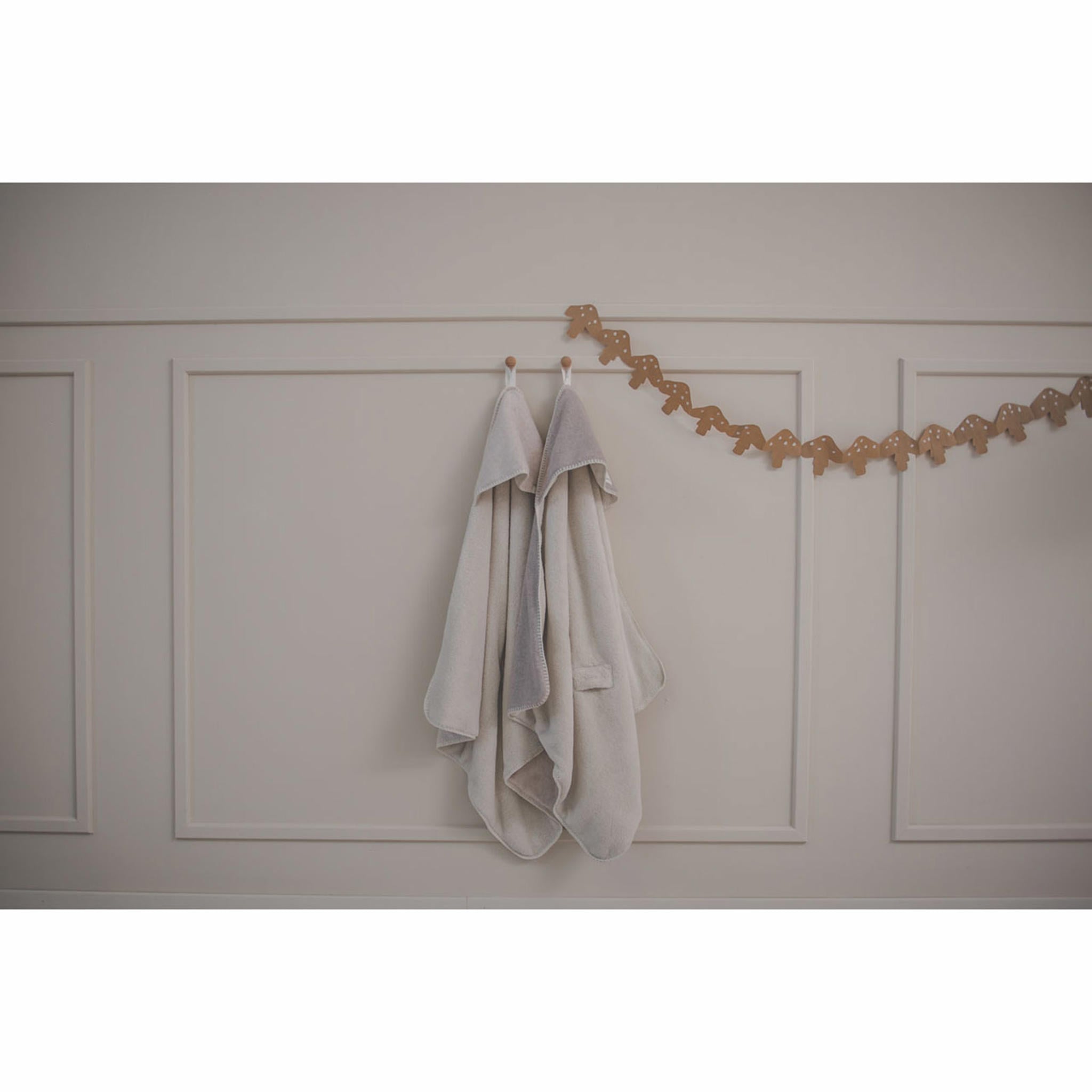 Koeka Denver wikkeldeken met teddy 100x100 cm clay - Afbeelding 5