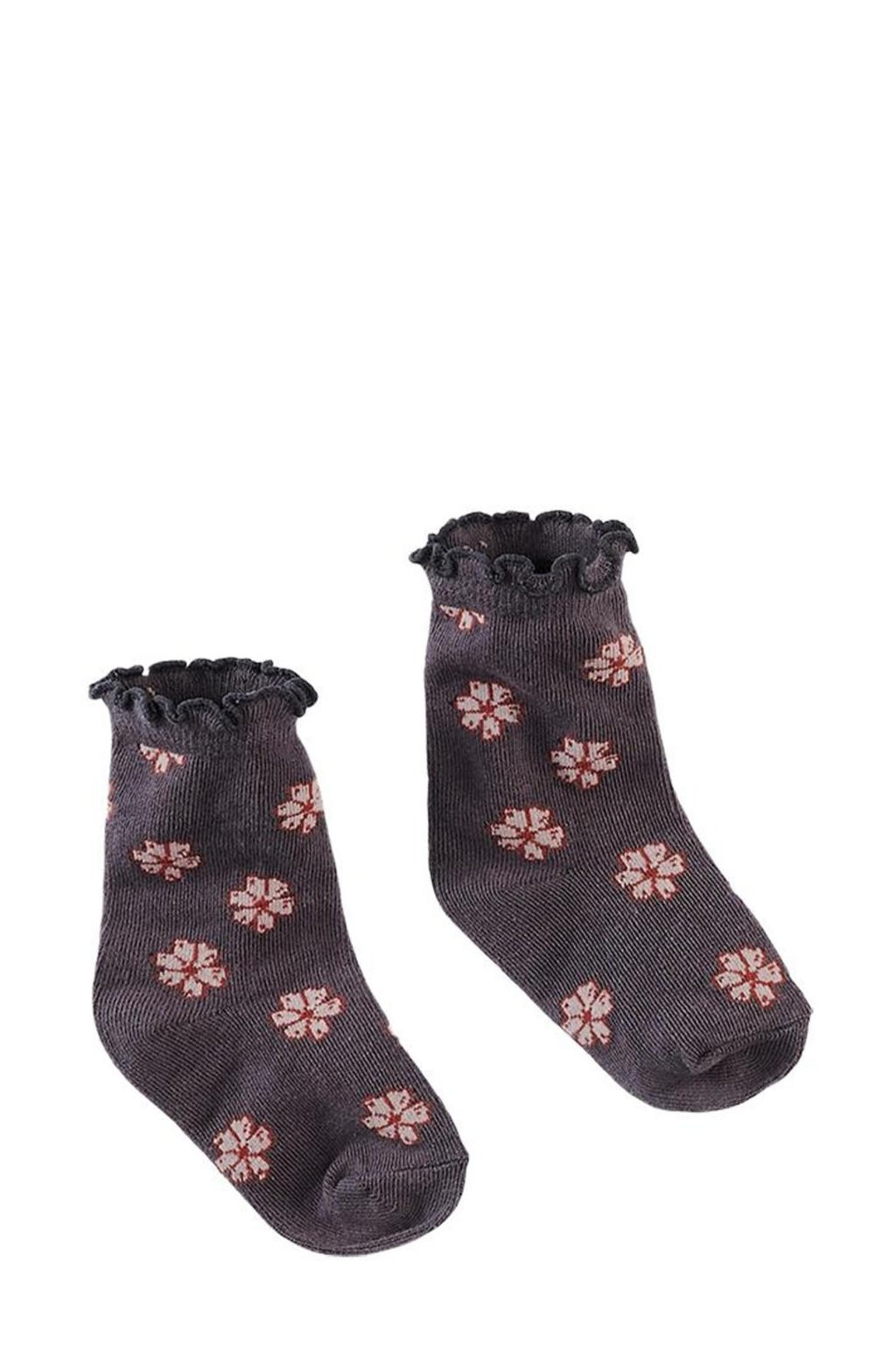 Z8 sokken Janga grijs/roze