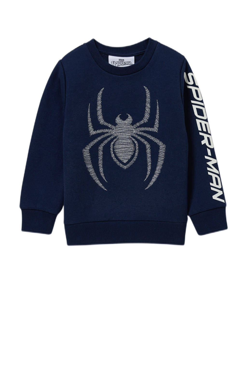 C&A Spider-Man sweater donkerblauw