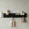 Cabino Born Lucky Wandplank Marble Zwart