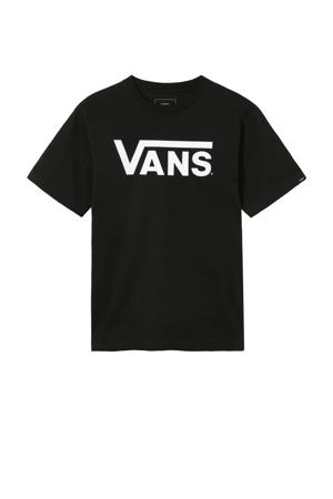 T-shirt met logo zwart/wit