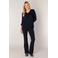 Base Level blousetop donkerblauw