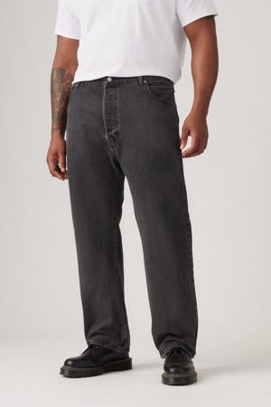 501 straight leg jeans Plus Size black