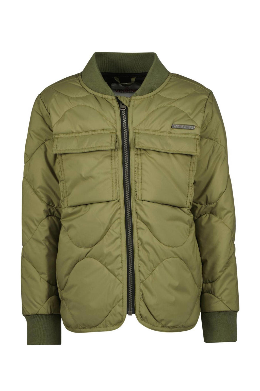 Vingino baseball jacket Teave groen wehkamp