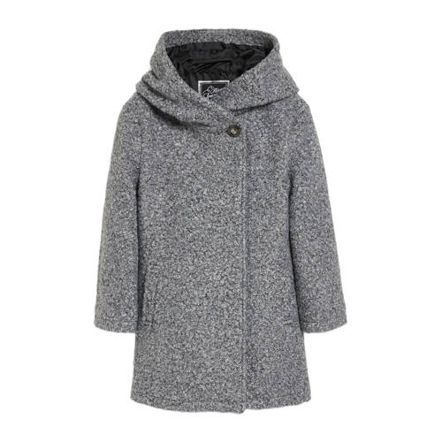 C&A coat winter grijs melange