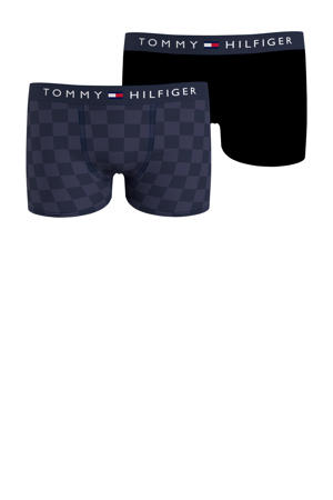   boxershort - set van 2 zwart/donkerblauw