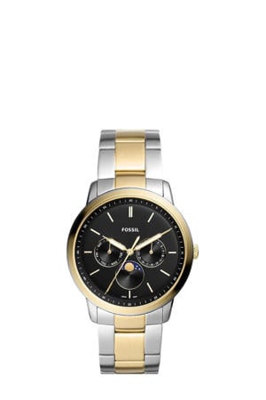 horloge FS5906 Neutra Moonphase zilverkleurig, goudkleurig
